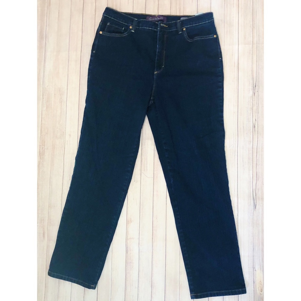 Gloria Vanderbilt Dark Wash Amanda Jeans  Size 16